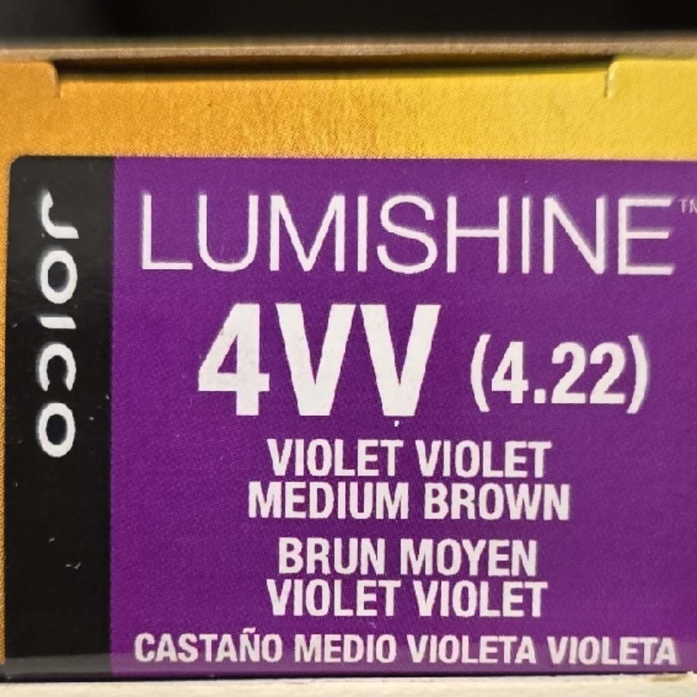 Joico Lumishine 4VV Violet Hair Color